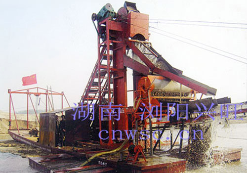 河砂專(zhuān)用磁選機配套挖沙船