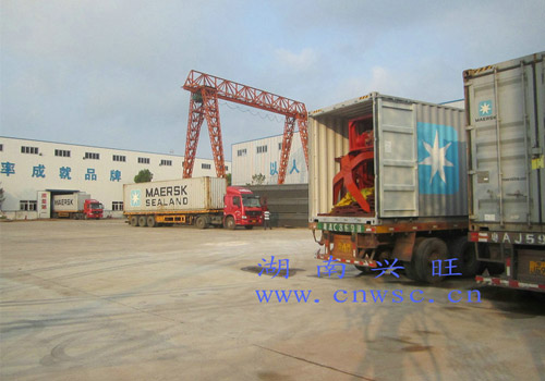 集裝箱 發(fā)貨現場(chǎng) 2012.1